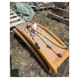 Ramps and sprayer wand