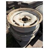 Pair of 4 bolt Rims