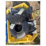 Tires 410/350.4  w/tubes (2)