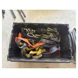 Box of straps  3/8 inch pressure washer hose