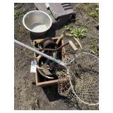 Fishing Net, Antler, Hand Scythe, more