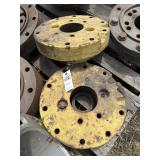 Pair of hubs