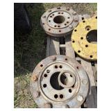 Pair of hubs