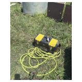 Tool box and air hose