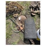 Seat, pump, chicken wire