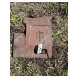 IH tractor weight
