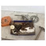 Electric Cord Reel, Claw Hammer, Fuel Nozzle, Etc