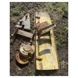 Plow and weights