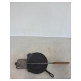 Frying pan and camp cooker