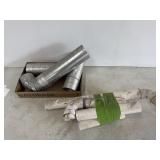 PVC and stovepipe pieces