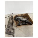 Sawzalls and drill