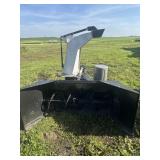 Snow blower for yard tractor