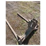 3pt Hay bale fork