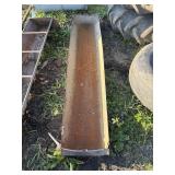 Metal trough