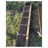 Metal trough