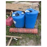 Plastic barrels