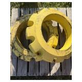 John Deere 450 pound rear wheel weights
