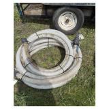 99ft 2inch suction hose w/ valves quick coupler