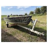1968 Starcraft 16 ft Boat  25 HP Evinrude Motor