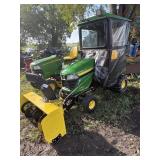 John Deere x300 Series Lawn Tractor  (works)