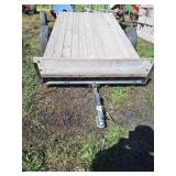 Homemade 2 Wheel Trailer    5x9