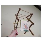 mini childs salesman sample drying rack