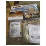 4 model kits unused sealed in bags