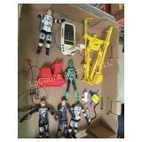 Major Matt Mason figure lot parts power limbs