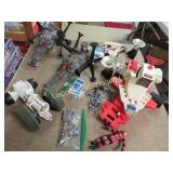 Major Matt Mason parts lot crawlers figure misc