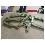 Mattel Tommyburst Guerilla cap guns parts