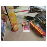 Wolverine Sandy Andy tin sand toys parts lot