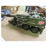 Lg GI Joe military vehicle tank battery operated