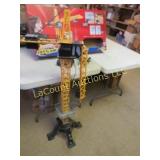 large toy plastic crane w box