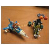 Mego Micronauts Photon Sled Galactic cruiser and