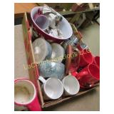 vintage punch set Waechtersbach plates cups