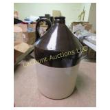 large crock jug split color