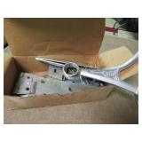 hinges and a bracket