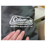Queen double hight Coleman inflatable mattress