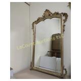large gold guilded mirror good condition