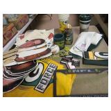 Green Bay Packer lot faces licens frames wallet