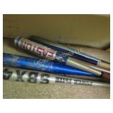 assorted baseball bats aluminum
