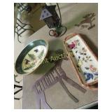 Up North decor painted bowl williams sonoma dish