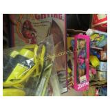 toy lot barbie wind up furry animal tractor