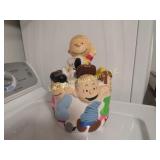 Peanuts gang cookie jar the whole gang