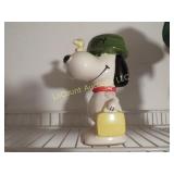 Vintage Snoopy ceramic figure holder