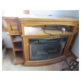 beautiful fireplace shelving unit