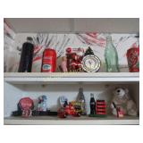 Coca cola decor lot lots of goodies