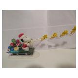 Ceramic Snoopy Woodstock Dept 56 figure