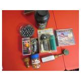 Muzzle loading supplies vintage bottle propellant