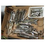 HUGE wrench lot many many nice pieces